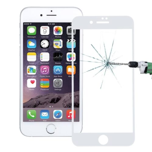 iphone 7/8 - Full 3D Face Λευκό -Προστατευτικό τζάμι οθόνης – 9H tempered glass-OEM 1