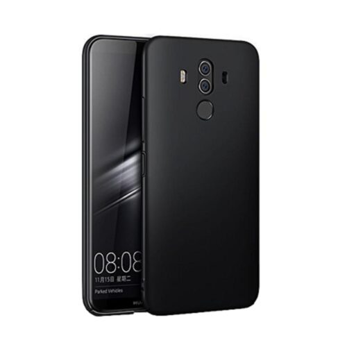 OEM Back Cover Σιλικόνης Matt Μαύρο (Huawei Mate 10 Pro) 1