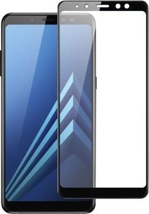 5D Full Face Tempered Glass Black (Galaxy A8 2018) 1