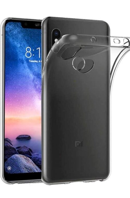 Back Cover Σιλικόνης 0.5mm Διάφανο (Xiaomi Redmi Note 6 Pro)