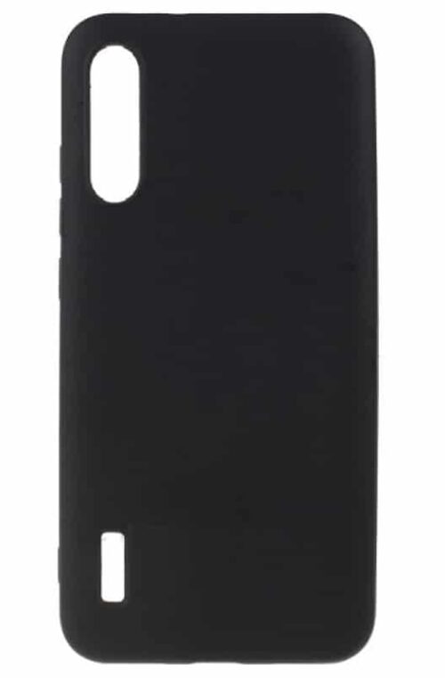 Back Cover Σιλικόνης Matte Black (Xiaomi Mi A3)
