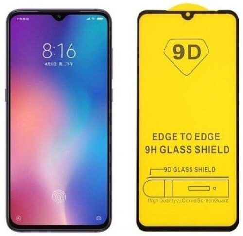 9D Full Face Tempered Glass Black (Huawei Y6p) 2