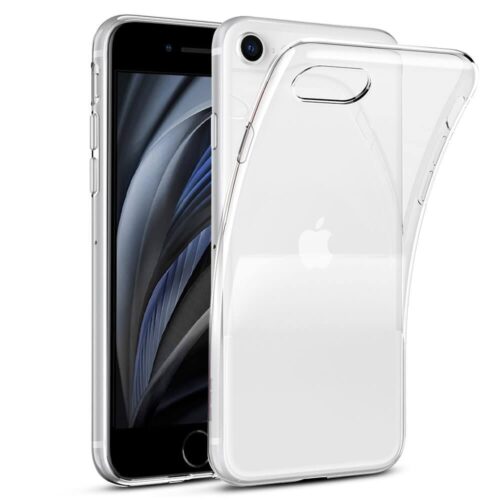 1mm Back Cover Σιλικόνης Διάφανο (iPhone SE 2020) 1