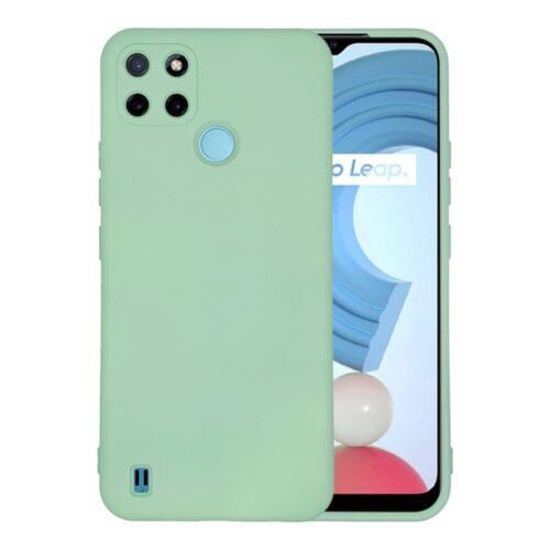Realme C21Y/C25Y/ TPU Silicone Back Cover Case πρασινο 1