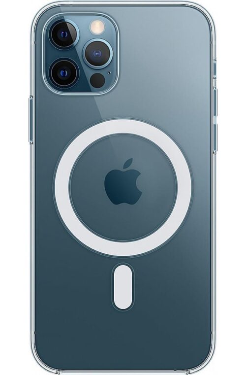 Θήκη Σιλικόνης Magsafe για Apple - iPhone 12 Pro Max - Διάφανο