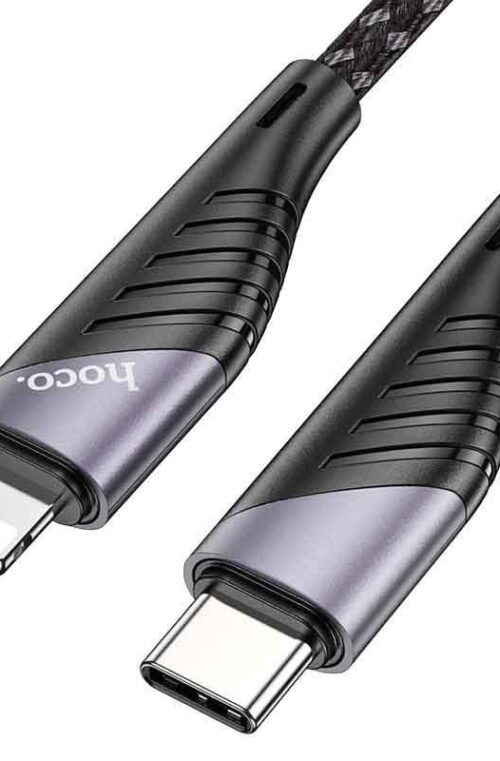 Καλώδιο σύνδεσης Hoco U95 Freeway USB-C σε Lightning Fast Charging 3.0A PD 20W Μαύρο 1.5m