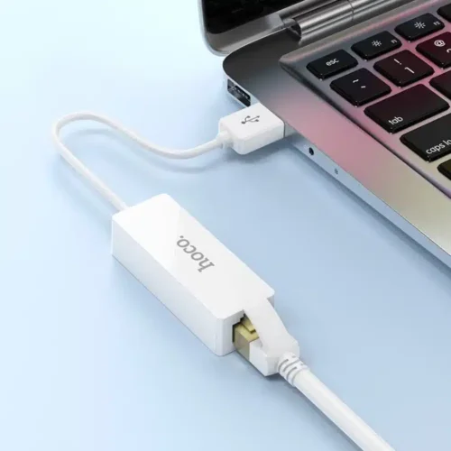 Hoco UA22 Acquire USB-C Αντάπτορας Δικτύου για Ενσύρματη σύνδεση Ethernet 2