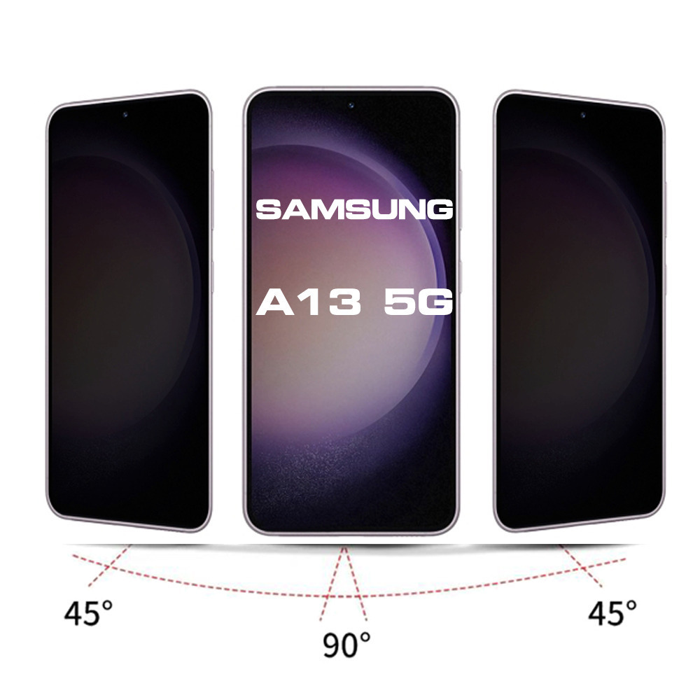 Full Glue Privacy ANTISPY Full Face Tempered Glass Μαύρο (Galaxy A13 5G)