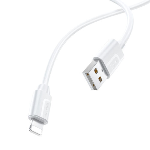BOROFONE BX55 Harmony USB to Lightning charging data cable, 1m, current up to 2.4A.