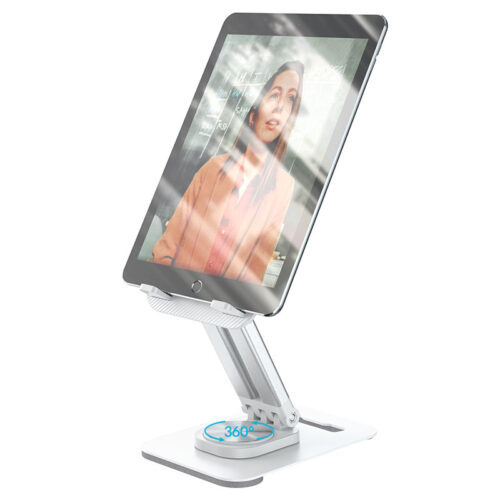 Hoco PH48 Fun Βάση Tablet Γραφείου σε Λευκό χρώμα 5