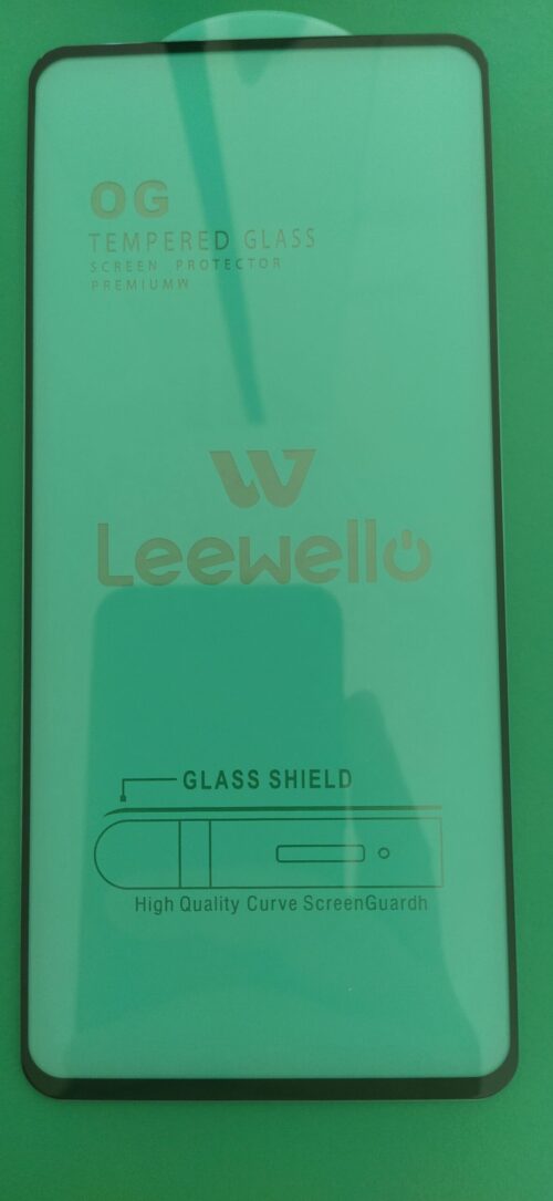 Full Cover Προστασία Οθόνης Tempered Glass 9H για Samsung Galaxy A52/A52s - Μαύρο -Leewello 2