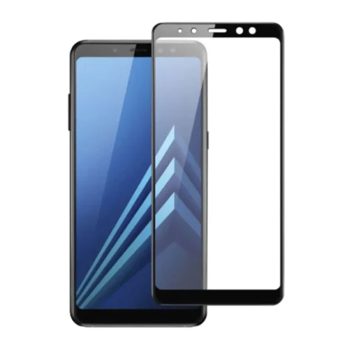 Samsung A8 2018 - 9D Tempered Glass Full Cover Full Glue – 8643868000625 1