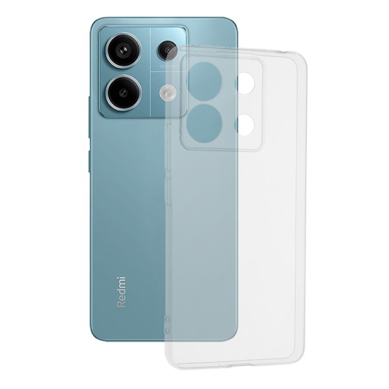 Back Cover Σιλικόνης Διάφανο (Redmi Note 13 Pro 4G)