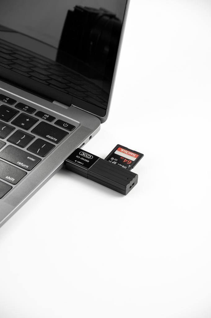 XO DK05B USB 3.0 2-in-1 CARD READER TF/microsd 2 XO DK05B USB 3.0 2-in-1 CARD READER TF/microsd - Image 2