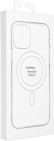 Clear Magsafe Back Cover Σιλικόνης Διάφανο (iPhone 16 Pro) 2 Clear Magsafe Back Cover Σιλικόνης Διάφανο (iPhone 16 Pro) - Image 2